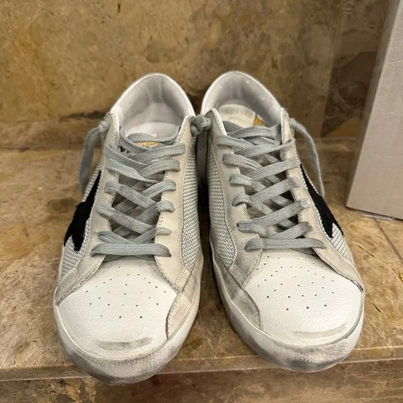 Golden Goose Superstar Low Top Sneakers sz 10