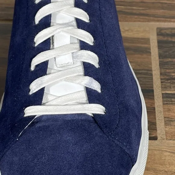 Good Man Brand Legend Mens Size 10.5 Shoes Blue Suede Russell Wilson Sneakers