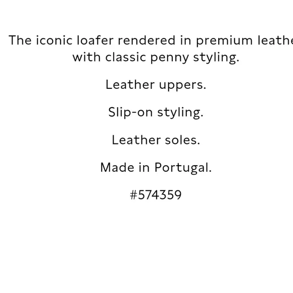 Gorgeous Amir Leather Penny Loafers