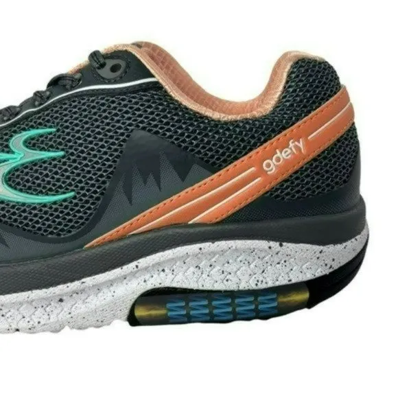 Gravity Defyer Gray Mighty Walk Comfort Fit Athletic Sneakers Shoes Size 9