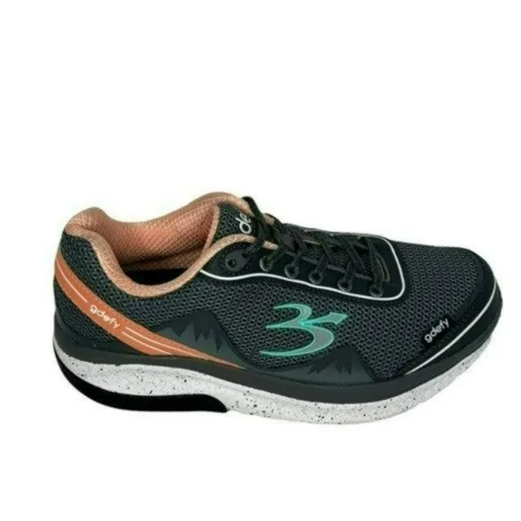 Gravity Defyer Gray Mighty Walk Comfort Fit Athletic Sneakers Shoes Size 9