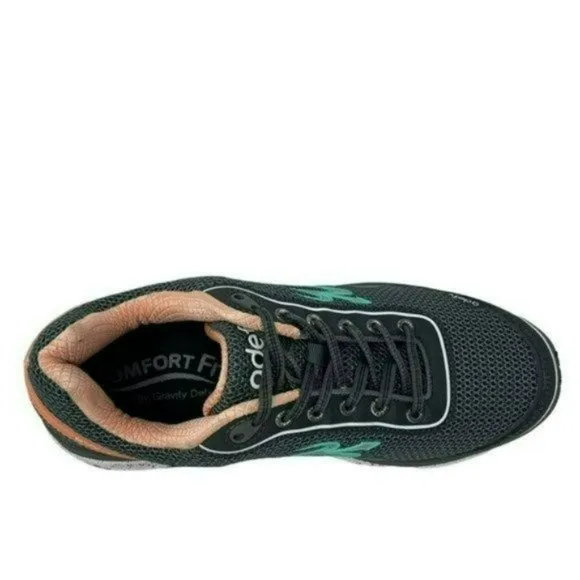 Gravity Defyer Gray Mighty Walk Comfort Fit Athletic Sneakers Shoes Size 9