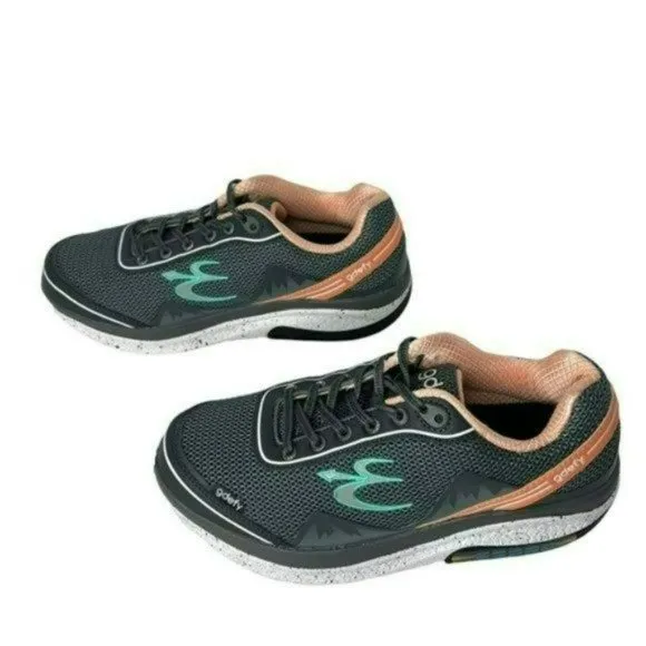 Gravity Defyer Gray Mighty Walk Comfort Fit Athletic Sneakers Shoes Size 9