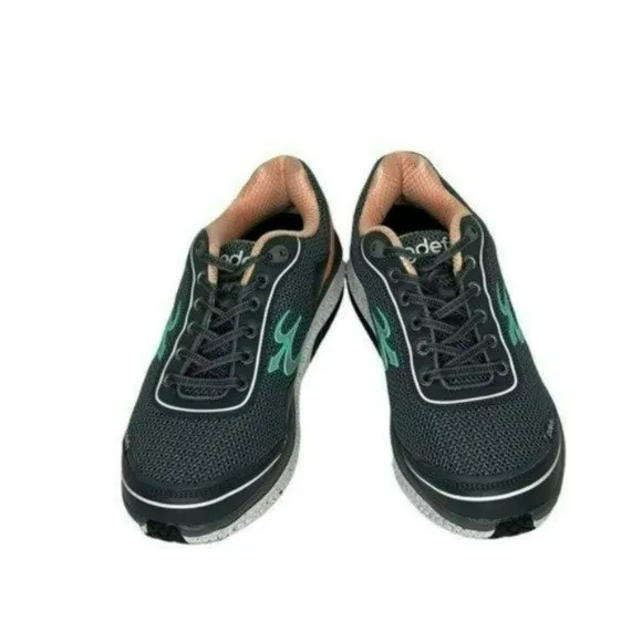 Gravity Defyer Gray Mighty Walk Comfort Fit Athletic Sneakers Shoes Size 9