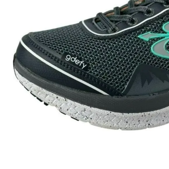 Gravity Defyer Gray Mighty Walk Comfort Fit Athletic Sneakers Shoes Size 9