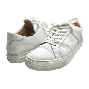 Greats | Men | Royale Classic Casual Minimal White Leather Sneakers | Size 11.5