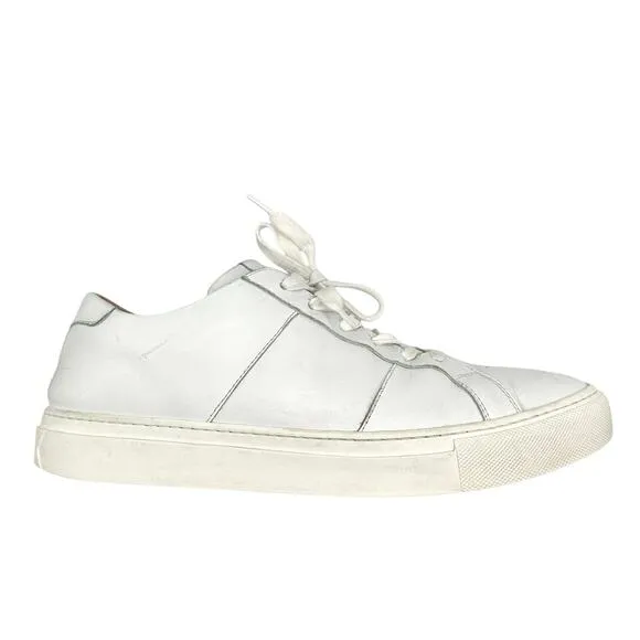 Greats | Men | Royale Classic Casual Minimal White Leather Sneakers | Size 11.5