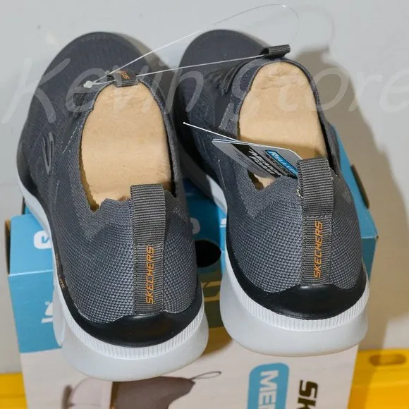 Grey Skechers men Athletic shoes