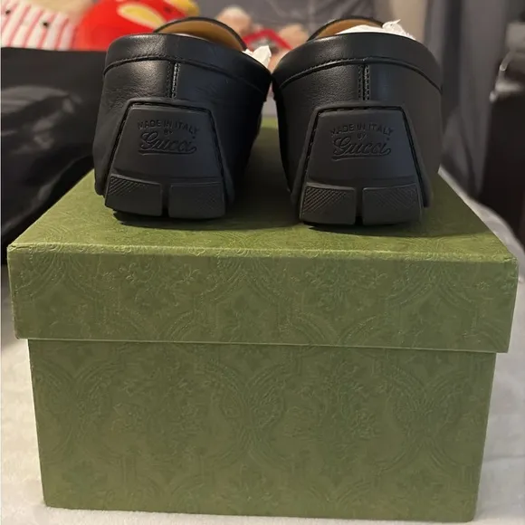 Gucci Microguccissima Leather Driver in excellent condition size 8