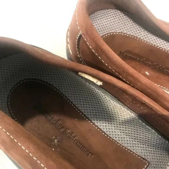 Hammacher Schlemmer Shoes Loafers Brown Leader  Confort Portugal Men 13.5