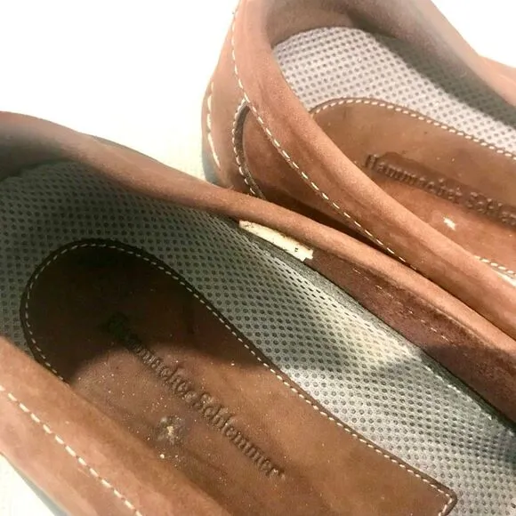 Hammacher Schlemmer Shoes Loafers Brown Leader  Confort Portugal Men 13.5