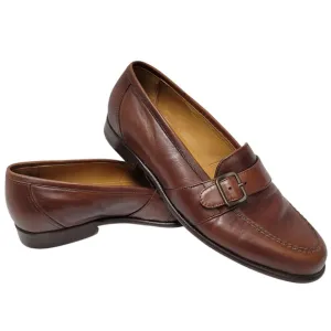Harold Powell Park Men's Loafers Dress Shoes Size 8.5M Handcrafted In Brazil