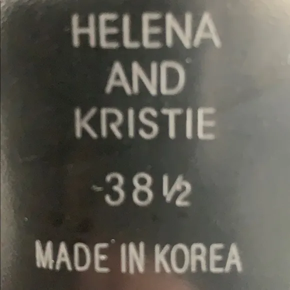 HELENA AND KRISTIE patent leather shoes from Korea
