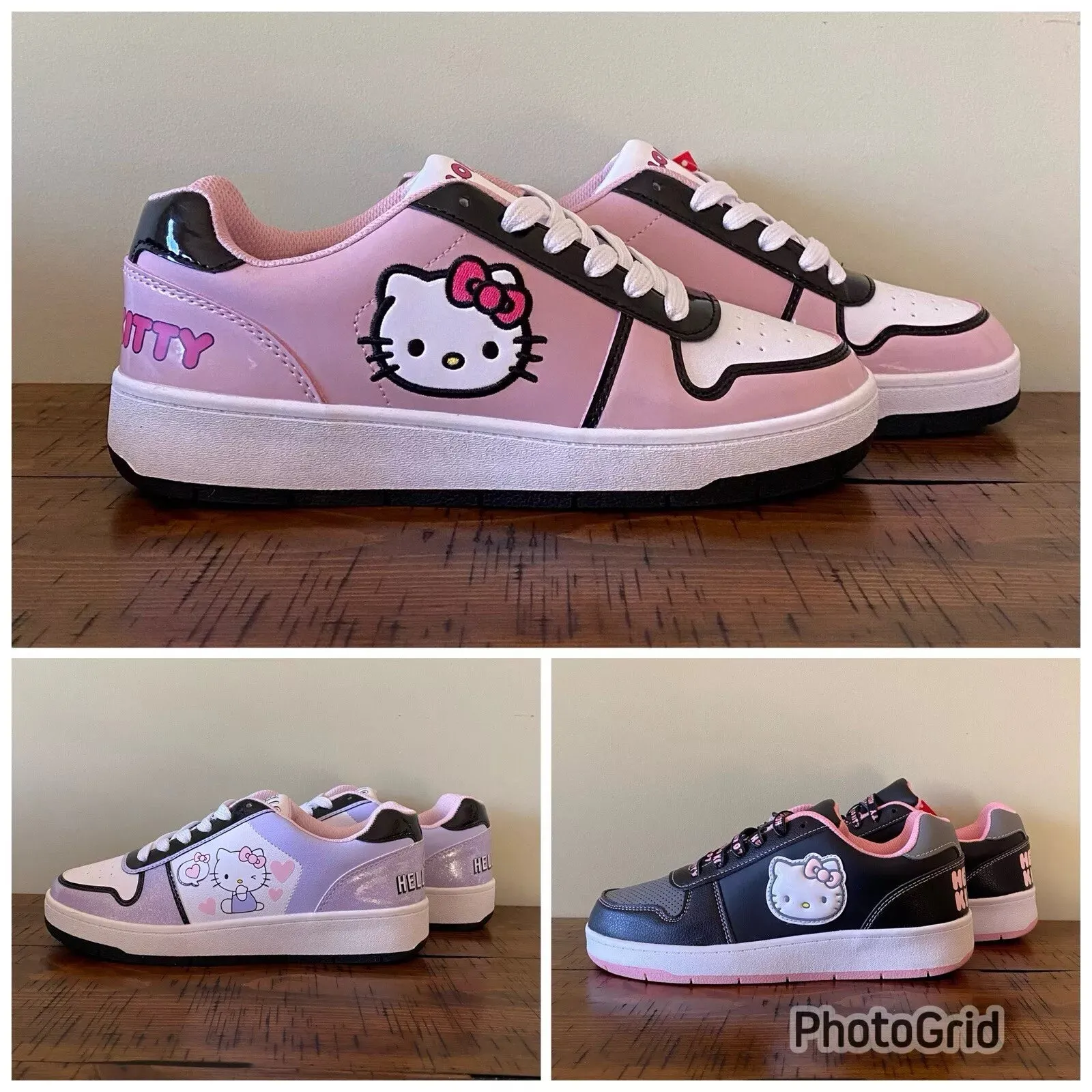 Hello Kitty Pink Charm Sneakers