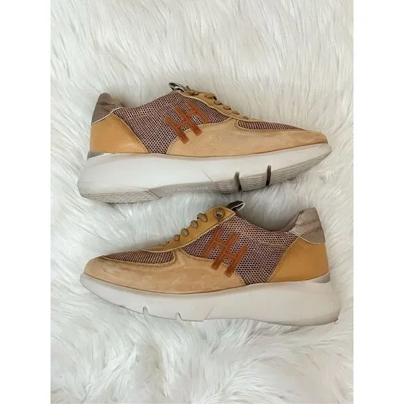 Hispanitas Telma Melbourne Soho Camel Antique Menorcan Sneakers 41/10