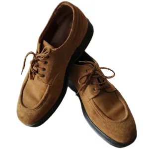 Hogan Italian size 40 Unisex Men's Size 7‎ Women's Size 9.5 Brown Suede Shoes