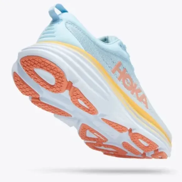 Hoka Bondi 8 Women’s sneaker in Summer Song / Country Air sz 7.5 Regular