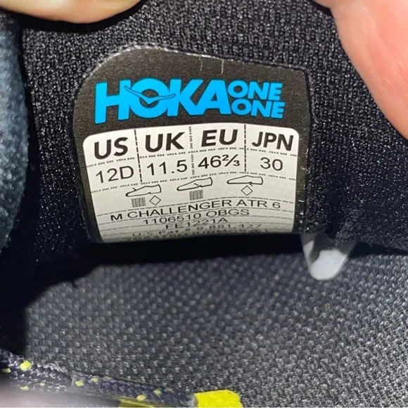 Hoka Challenger ATR 6 One One Men Shoes Size 12
