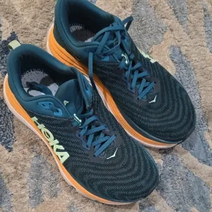 Hoka Men's Running Shoes - Teal and Orange