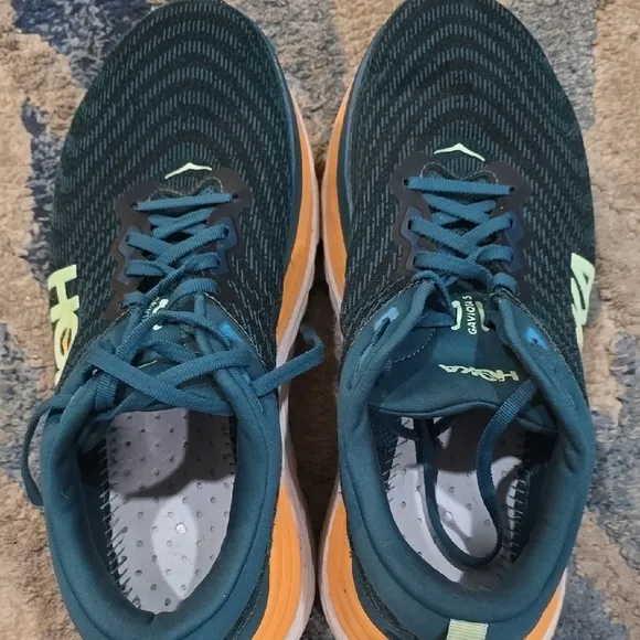 Hoka Men's Running Shoes - Teal and Orange