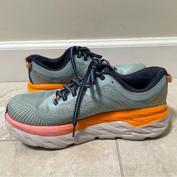 HOKA One One Bondi 7 Athletic Running Shoes