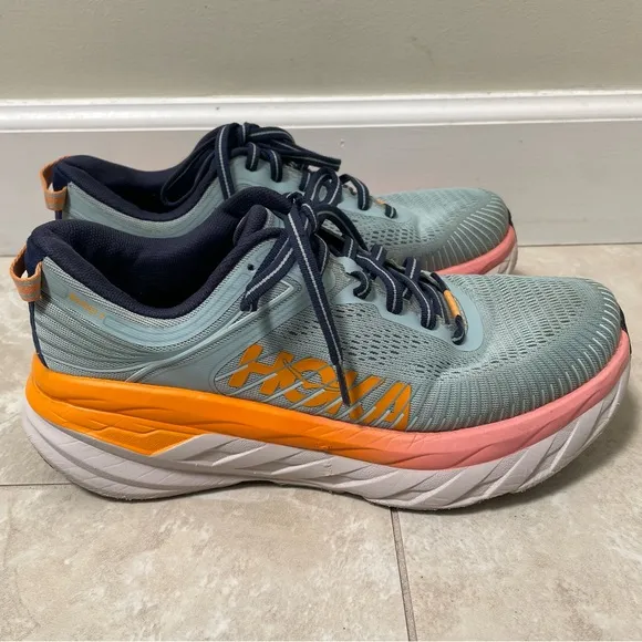 HOKA One One Bondi 7 Athletic Running Shoes