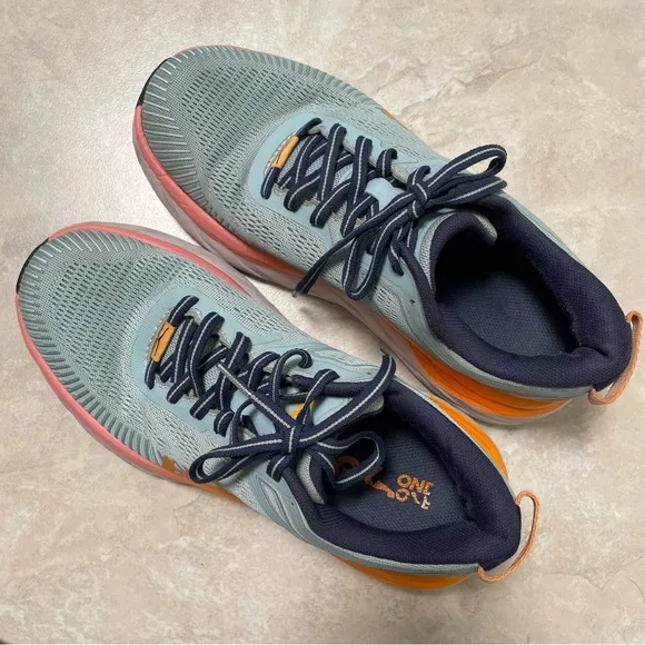 HOKA One One Bondi 7 Athletic Running Shoes