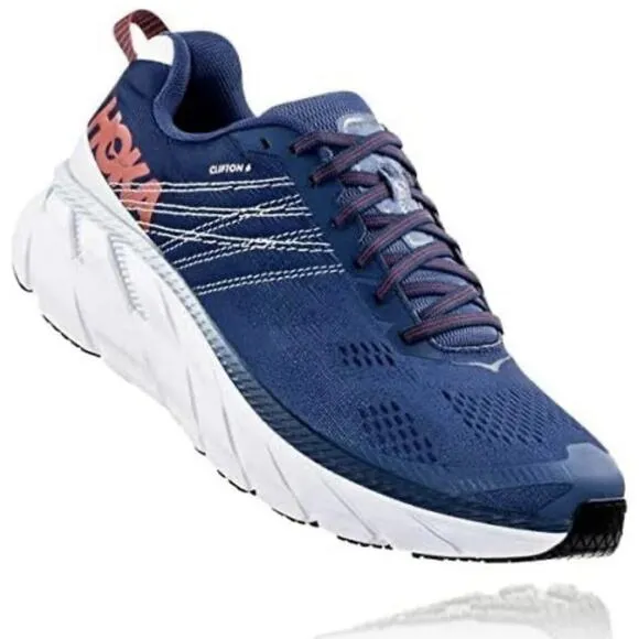 Hoka One One Clifton 6 Running Shoes Men's Size 10 Comfort