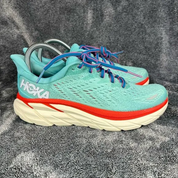 Hoka One One Clifton 8 Aquarelle Women size 6.5B