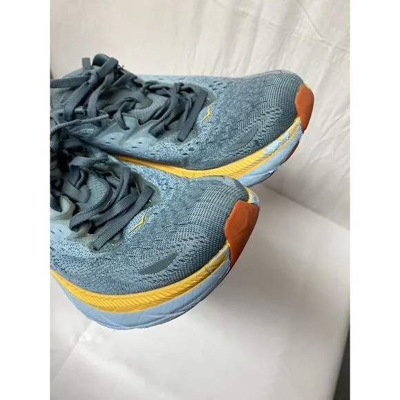 HOKA‎ ONE ONE Clifton 8 Running Sneakers in Goblin Blue Men's 9.5D EUC