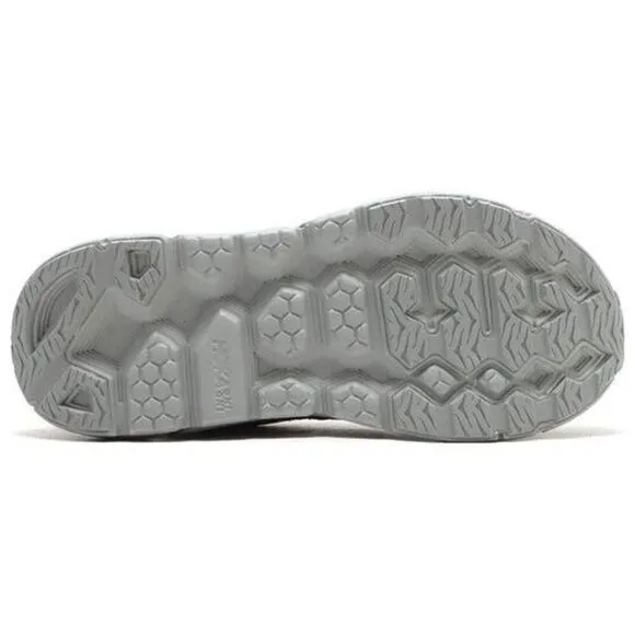 Hoka One One Clifton L Suede 1122571-LLTN Women's 11.5 Gray Running Shoes TF1981