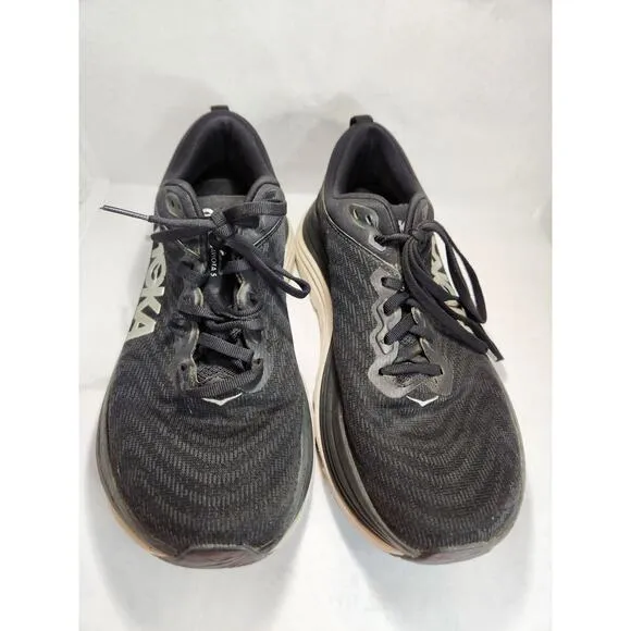 Hoka One One Gaviota 5 Men's Black Running Shoes – Lightweight Comfort, Size 9B