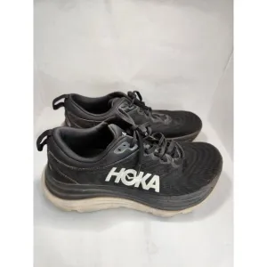 Hoka One One Gaviota 5 Men's Black Running Shoes – Lightweight Comfort, Size 9B