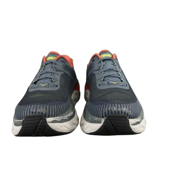 Hoka Shoes Mens 11 Athletic Trainer Bondi 7 Running Sneaker Active Comfort Grey