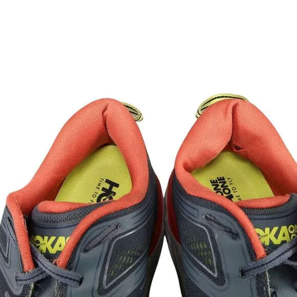 Hoka Shoes Mens 11 Athletic Trainer Bondi 7 Running Sneaker Active Comfort Grey