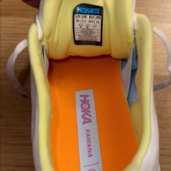 Hoka Women's Kawana sz 7B Multicolor Running Shoes