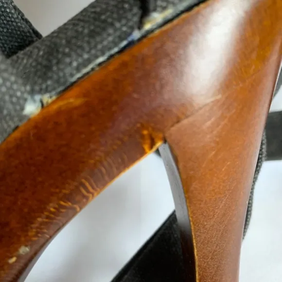 🎉Host Pick🎉 Awesome Woodies by Jeffery Campbell!  Real Wood Soles!