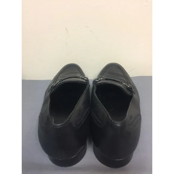 Hugo Boss Men Moccasins black leather size 7.5