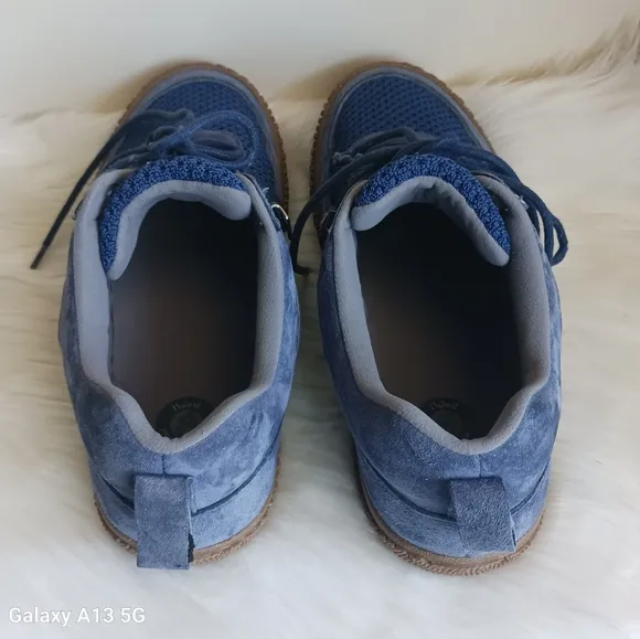 Hybrid Green Label Men's Blue Curious Casual Shoes Sz 12
