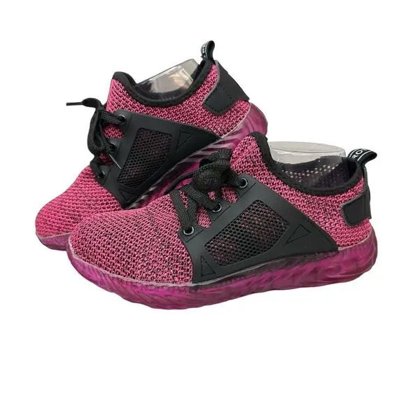 INDESTRUCTIBLE Brand Pink Steel Toe Tennis Shoes Size US 9.5 10 UK 41