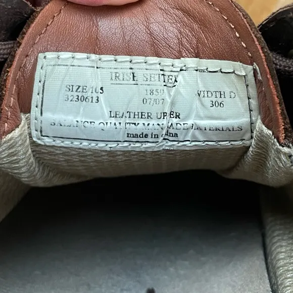 Irish Setter Red Wings Countrysider 1859 Gortex Lug Sole Oxford Shoes