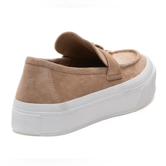 I/Slides Women's Sand Suede Goliath Loafers/Sneakers -NWT - Size 9M - MSRP $178