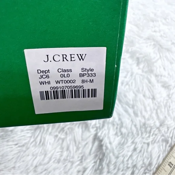 J Crew Ava strappy glitter heels in satin in white bridal shoes