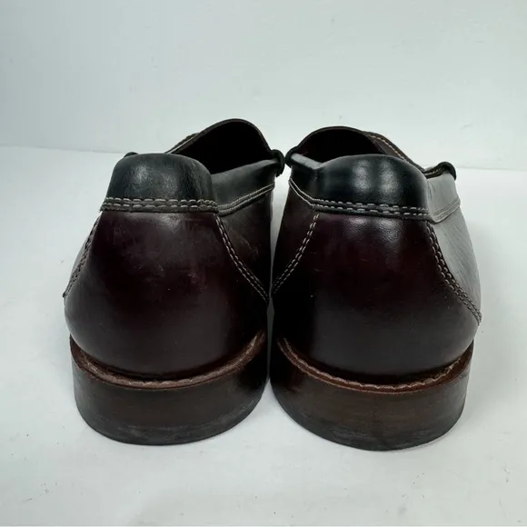 J. Murphy Leather Slip On Dressy Loafers Professional Comfort Shoes