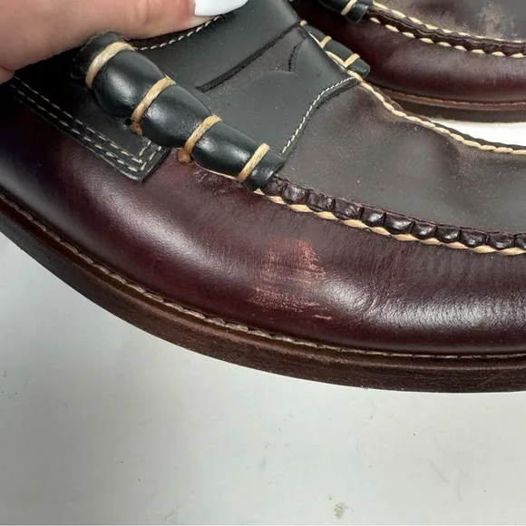 J. Murphy Leather Slip On Dressy Loafers Professional Comfort Shoes