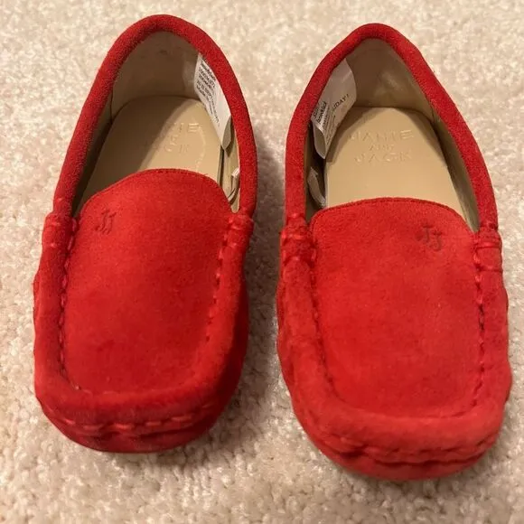 JANIE AND JACK SUEDE DRIVING SHOES