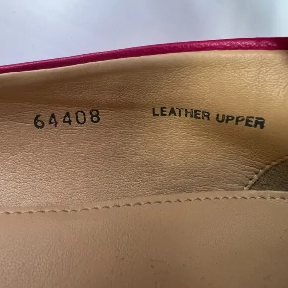 J.Crew Flat Women 12 Cece Ballet Slip On Casual Leather Shoe Italy Resort Core