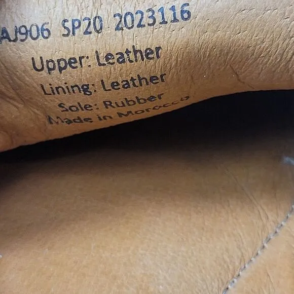 J.Crew Kenton Mens Loafer Size Size 11.5 Brown Leather Driving Moccasins Shoes