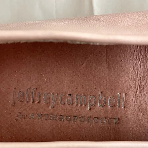 Jefferey Campbell for Anthropologie Dancerina Pink Women's Ballet Flats 9.5 EUC