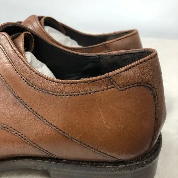 Johnston &amp; Murphy 20-1276 Sheepskin Tabor Cap Toe Shoes 7 1/2M